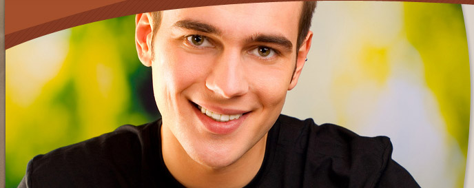 young teen guy smiling